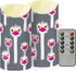 decor gift 2/4/6/8H Indoor Decor Fake Candles with Timer Funny Paradise Emu Head Gray Remote Control Candles
