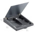 ECR4Kids MessageStor Dry-Erase Glass Board Memo Station, Desk Organizer, Waves Design