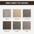 Smart Squares in A Snap Premium Carpet Tiles 8x8 Inch, Soft Padded, Peel and Stick for Easy DIY Installation (Sample)
