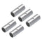 MECCANIXITY 5Pcs Non Insulated Butt Connectors, 2AWG Wire Connector BN-38 for Electrical Wire Crimp Ferrule