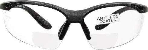 voltX 'CONSTRUCTOR' BIFOCAL Reading Safety Glasses, CLEAR +2.5 Dioptre, ANSI Z87.1+ & CE EN166F