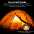 2Packs E26 Bulbs 10W 900LM Bulb 3500mAh, Rechargeable Magnetic Light with Remote and Hook, Battery operated Emergency