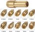 10pcs Brass Collet 0.5-3.2mm, Quick Change Drill Chuck Bit Sets for Mini Electric Grinder, 4.8mm Shank Diameter