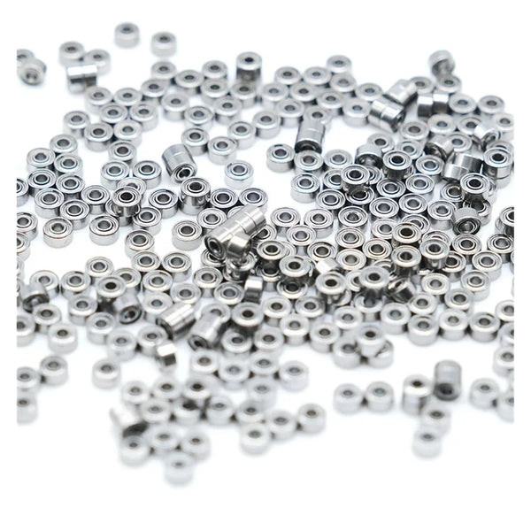 OOCTXCTQ 681XZZ Bearing Fingerboard 1.5x4x2mm L-415ZZ W68/1.5ZZ Miniature 681X ZZ Ball Bearings 10PCS