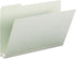 Smead Pressboard File Folder, 1/3-Cut Tab, 2" Expansion, Legal Size, Gray/Green, 25 per Box