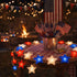 Generic 4th 6.56 Red White Blue Star Shaped String Lights, Independence Day Star Lights for of July Decoration, Ft