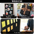 Black Bulletin Board Roll, Reusable Waterproof Erasable, Fade Resistant Non-woven Fabric for Classroom Decor, Wrapping