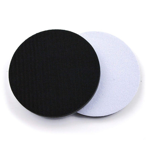 5 Pack 5 Inch Soft Density Interface Pads Hook and Loop Sponge Cushion Buffer Backing Pad (Set of 5)