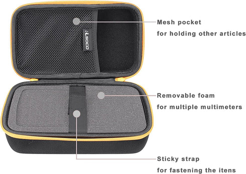 RLSOCO Hard Case for Klein Tools Digital Multimeter, Compatible with MM300/MM325/MM400/MM320 Models