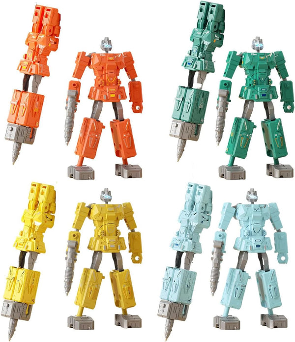 Generic Robot pen, robot shaped ballpoint pen,transformer pen,cool looking robot ballpoint pen, robot