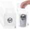 zisiueel 1000 Count Thank You Handle Drinking Bags 1 Cup Handle Drink Carriers