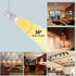 YUIIP 5W MR11 GU4 LED Light Bulbs 12V Replacement for 20W 35W 40W Halogen Bulbs, Soft Warm White 3000K, Pack of 6