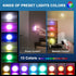 AnyEnjoy Remote,13 Dimmable 2 Function(6 Pack) Puck Lights with Colors Changeable LED Puck lightings Battery Powered