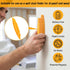 Meimaao 4Pcs Magnetic Stud Finder, No Batteries Required, Easy to Use Wall Scanner Detector Rapidly Locates Screws