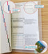 8" 9.5" Budget Planner & Monthly Bill Organizer with Pockets. Expense Tracker Notebook, Budgeting Journal and Financial
