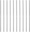 2mm x 100mm Model Straight Metal Round Shaft Rods, 10 Pieces
