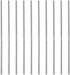 2mm x 100mm Model Straight Metal Round Shaft Rods, 10 Pieces