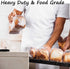 Gere 8 4 18", 100 Pack, Packing Large Bread Bags with Ties, x x Clear, Reusable, Bulk Bread Bags for Homemade Bread
