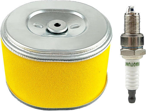 GX390 Air Filter Compatible with Honda GX340 GX 390 11HP 13HP Engine with Spark Plug