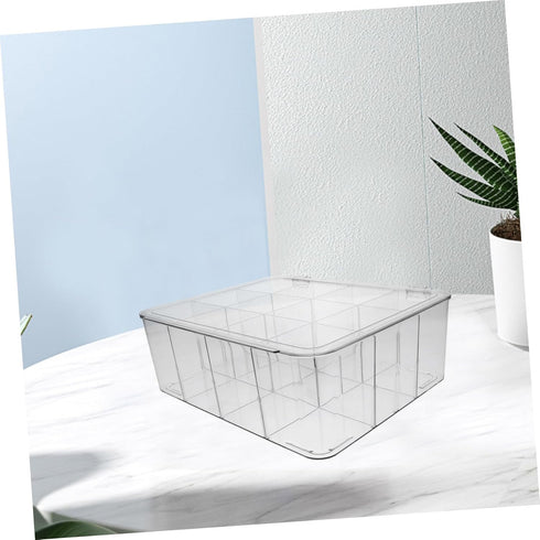 Neat Desktop Business Card Holder - Plastic Display Rack for Organizing Cards