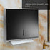 Stainless Steel Bathroom Tissue Holder Adhesive Paper Organizer Capacity Easy Install Hand Towel Rack for Home Hotel
