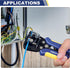 haisstronica Self-Adjusting Wire Stripper, 3 in 1 Heavy Duty Automatic Electrical Wire Strippers for 10-24 AWG