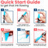 Extra Fine Tip Liquid Chalk Markers, 10 Pack, Dry Erase Marker Pens for Blackboard & Windows