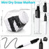 AmazingSpark 160 Pcs Mini Permanent Markers for Nurses Badge Mini Markers with Golf Keychain Clips Golf Ball Point