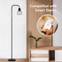 6W Bulb, Industrial Floor Lamp, LED Standing Lamp Modern with LED Foot Switch, Metal Tall Lamps for Living Room