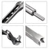 uxcell 15mm x 215mm Square Hole Drill Bits for Wood, Mortising Chisel Bit Auger Cutter Tool for Carpentry