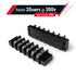MGI SpeedWare Double Screw Terminal Junction Block 6 Circuit 300V/20A, Row Barrier Strip (2-Pack)