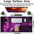 Purple Gaming Mousepad, Japanese Desk Mat XXL Extended Anime Cool Large Mouse Pad for Computer Gamers, 31.5''X15.7''