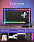 Backlight,13.1ft 40-65 inch Daymeet TV Led ICRGB LED Lights for TV USB Light Strip for Monitor Behind Lighting, Rainbow