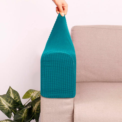 SUPVOX 2pcs Sofa Armrest Protector Recliner Covers Stretch Couch Stretch Chair Covers armrest Covers for Recliner Grip Office Supplies Sofa Covers Sofa Armrest Towel Elasticity Interior by SUPVOX