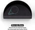 Audimi Mini Round Mouse Pad 6 x 6 Inch, Small Mouse Mat with Non-Slip Rubber Base for Laptop PC Office Working,