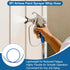 50FT 5FT 1/4" 8500 Airless Paint Sprayer Hose with Whip Hose, NPT High Pressure PSI Spray Hose, Flexible Reinforced