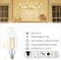 Bulb Dimmable 2700K E12 Bulb 60W B11 Bulb Bulbs, 600LM, 120V, 8 Pack Cotanic LED Candelabra Soft Warm White, Small Base