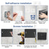 Bag,9.4x7.8x3.5 inches Sanitary Napkin Disposal Receptacle with Hygiene Disposal Bags and Trash Stainless Steel Wall