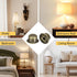 2Pcs 0.5" 1/4-27 uxcell Tall Lamp Finials Bronze, Thread Lamp Cap Knob Decoration Screw Cap Nuts with Cleaning Cloth