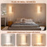 Set 3000K 4500K 6000K OCATO Plug in Wall Sconces of Two: Wall Light Wall Lamp with On/Off Switch Selectable Fixtures