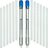 ALLY Tools Two Round Soapstone Holder with 14 Quality Round Soapstone Pens for Welders