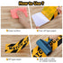 Boao 2 Pcs Watch Your Step Floor Decals, 6 x 24 Inch Warning Sticker, Adhesive Anti-Slip Tape for Workplace Safety,