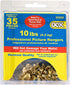 OOK 535888 Professional Picture Hangers, Brass Art Hangers, 10lb Max Weight (35 Piece Set)