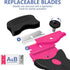DEKEones Razor Blade Scraper, Double Edged Tool with 10 Razor Blades, Paint Scraper for Glass, Decals, and Stickers
