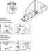 9850 1 Defender Security U Lock, in., Zamac Cast Housing w/Aluminum Bolt, White, Twist-In Action