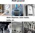 WOFICRET Black,Black,9mm*12mm/5m Silicon Tubing Hose High Temp Silicone Hose, Flexible Silicone Rubber Tube for Home
