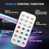 AnyEnjoy Remote,13 Dimmable 2 Function(6 Pack) Puck Lights with Colors Changeable LED Puck lightings Battery Powered
