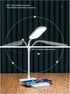 BueRallan 2PCS 3 LED Desk Lamps, Table Lamp, Night Stand Light for Home, Lighting Modes, Wireless Fast Charging, Desk