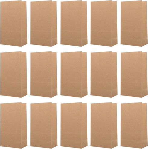 SOLUSTRE Kraft Paper Bread Bags Small Size 60g Thin Portable Bakery Treat