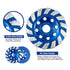 SALI Diamond Concrete Grinding Wheel 4 1/2 inch for Polishing and Cleaning Stone, Concrete, Marble, and Granite